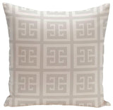 Geometric Decorative Outdoor Pillow, Paloma, 20"x20"