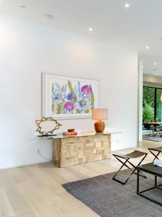 "Bountiful Blooms" Framed Painting Print, 30"x20"