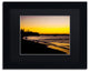 "Deluxe Sunset" Framed Art by Yale Gurney, Black, Black, 14"x11"