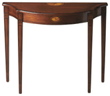 Chester Console Table, Medium Brown