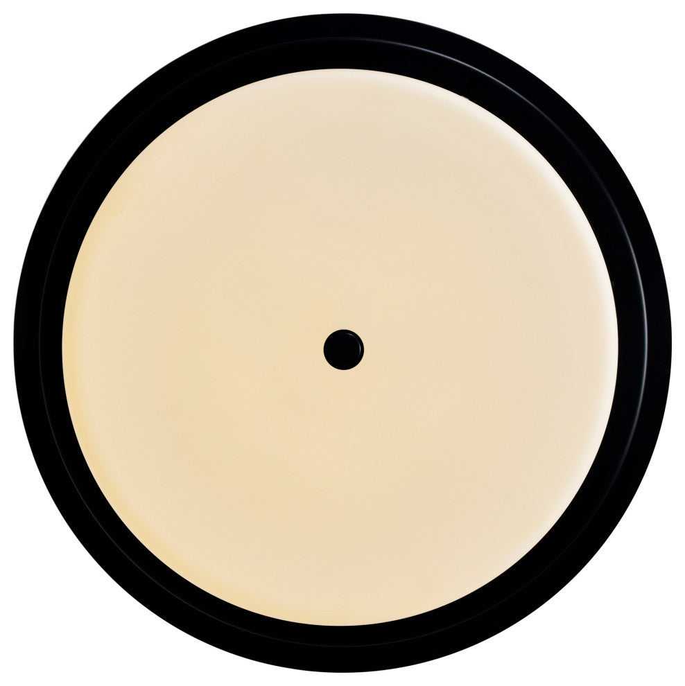 Valdivia 4 Light Black Flush Mount