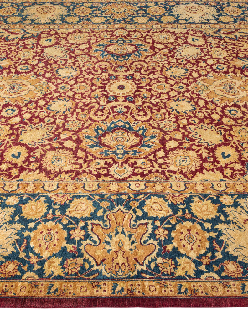 MOGUL, Hand Knotted Area Rug 9' 0" X 6' 2"