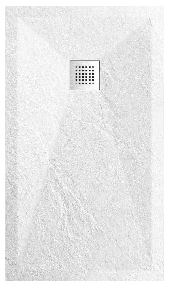 Terre P Series 60"x36" Reversible Drain Shower Base