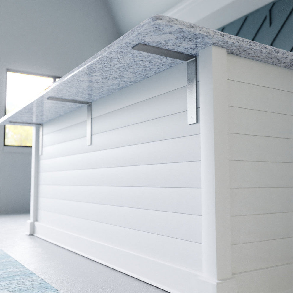 2"W x 16"D x 16"H Hamilton Bracket, Steel