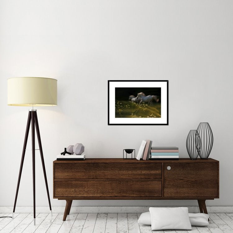 "Duel" Framed Digital Print by Milan Malovrh, 32x24"