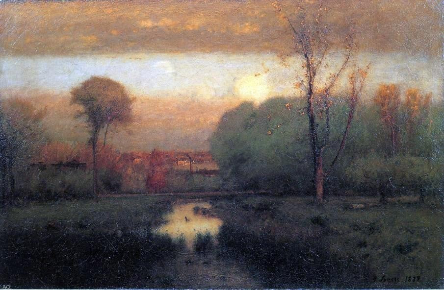 George Inness Autumn Gold Wall Decal