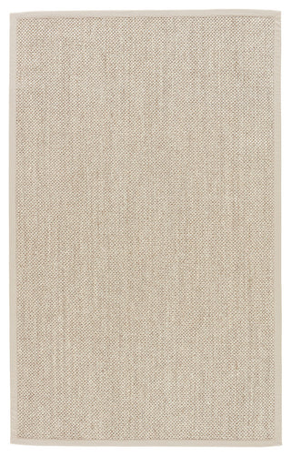 Jaipur Living Naples Natural Solid Beige/Ivory Area Rug, 8'x10'