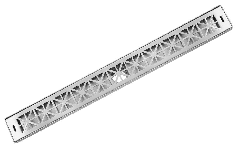 LUXE Roman Grate Linear Drain, 30"