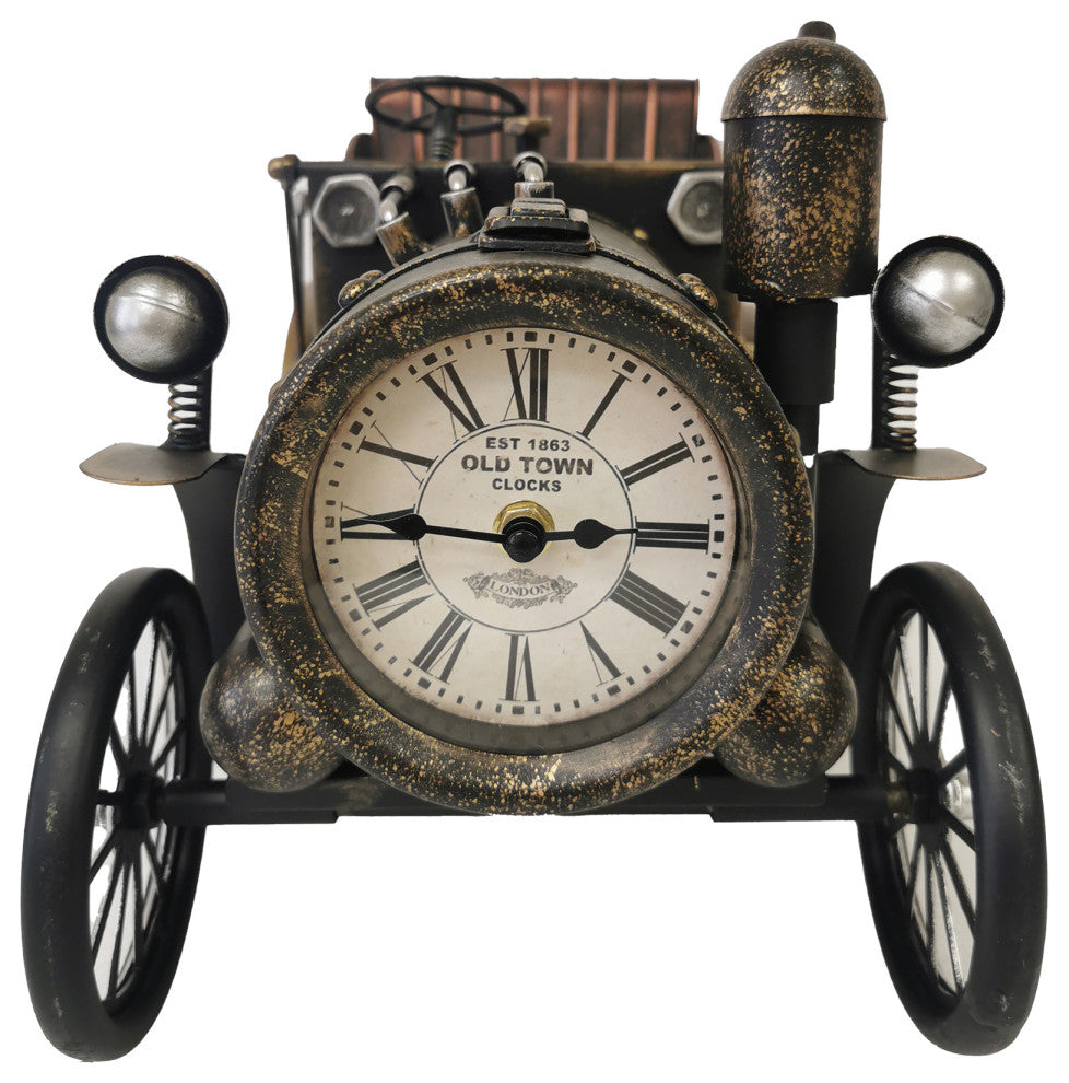 Antique Car Table Clock