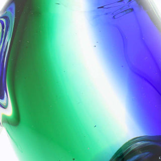 GlassOfVenice Murano Glass Seal - Blue and Green