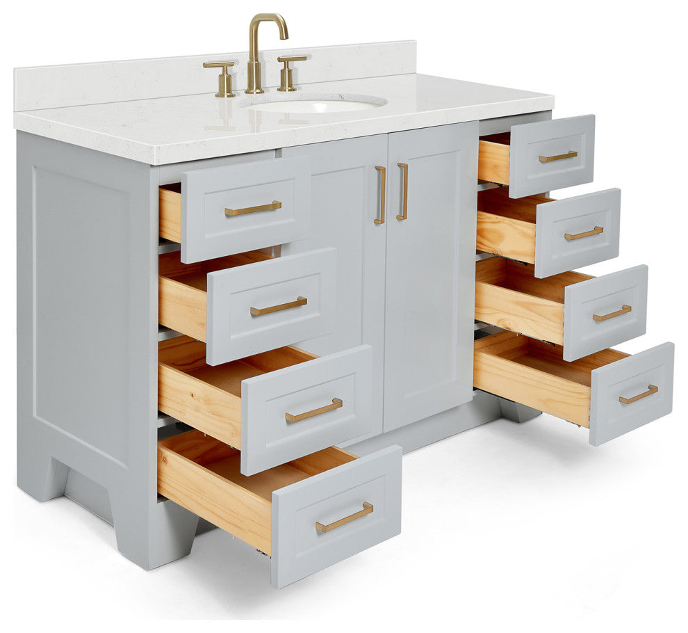 Ariel Taylor 54" Single Oval Sink Bathroom Vanity