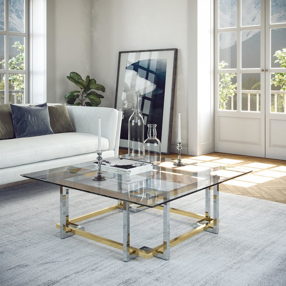 Elin Coffee Table, Squared
