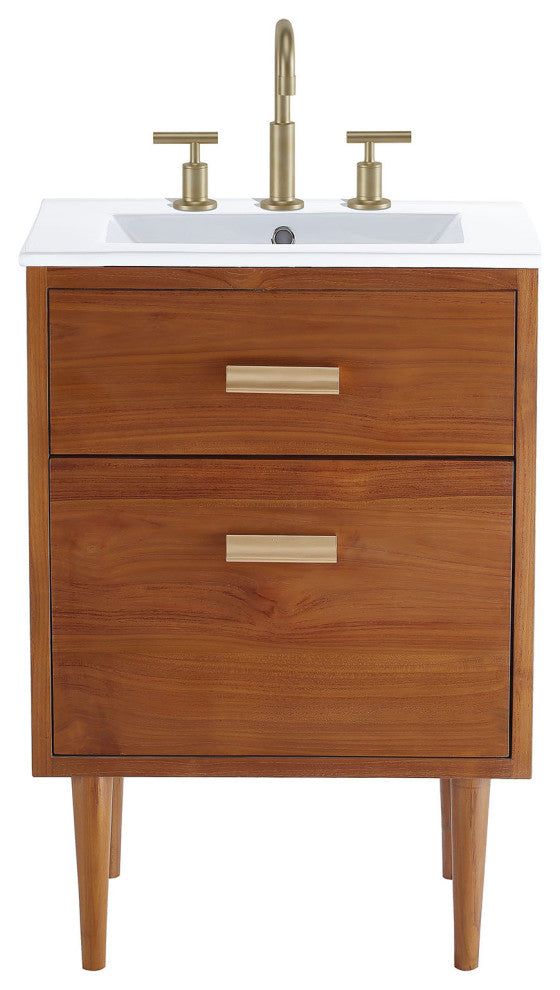 Cassia 24" Bathroom Vanity Natural White -5108