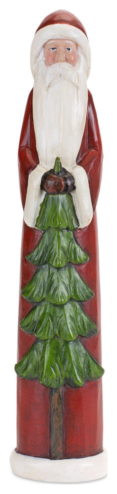 Santa Figurine, 2-Piece Set