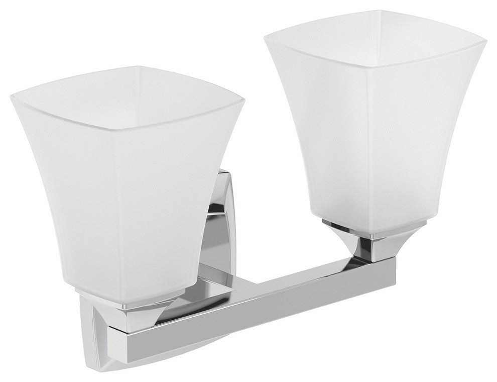 Moen YB5162CH Voss 2-Globe Bath Light, Chrome