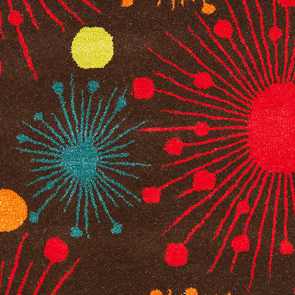 Safavieh Soho Soh747B Rug, Brown/Multi, 3'6"x5'6"