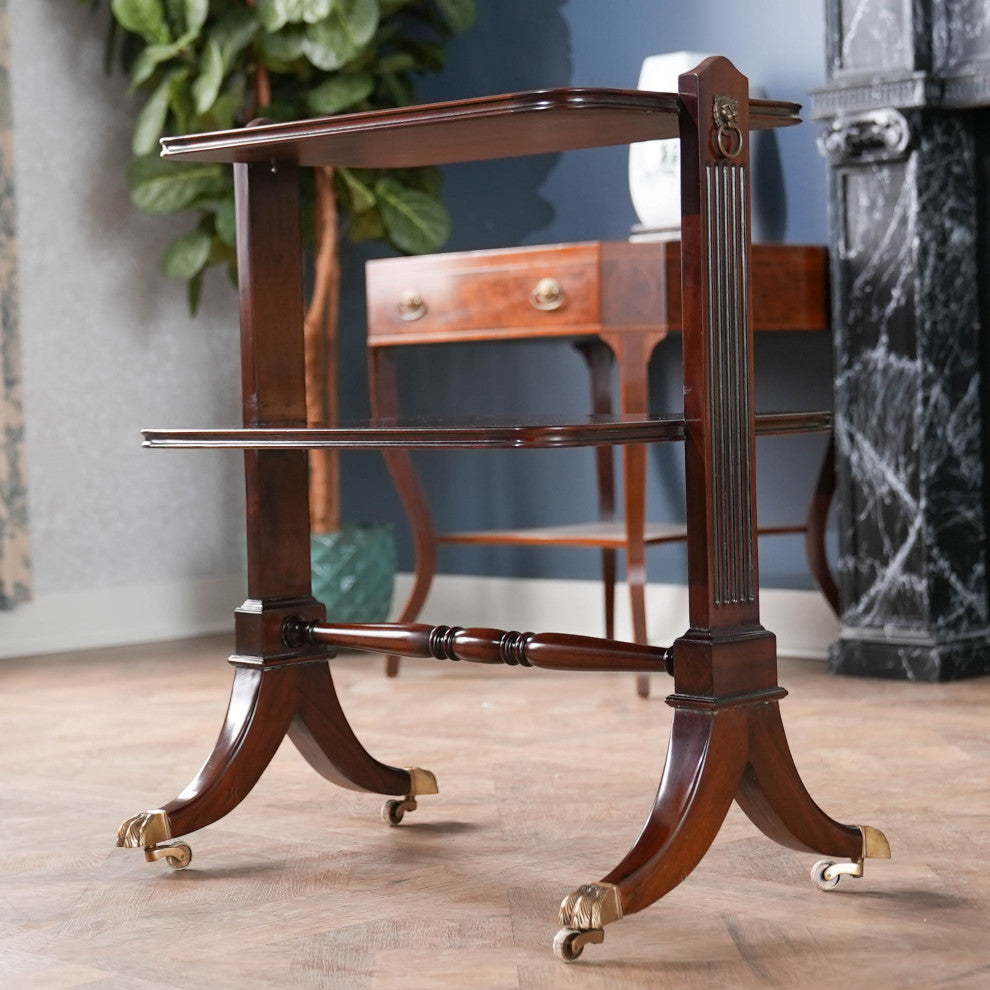 Two Tier Trolley, Mahogany Trolley