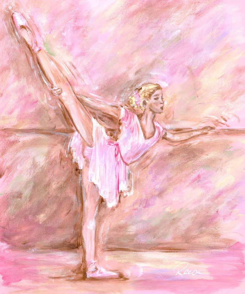 Marmont Hill, "Getting Ready" by Reesa Qualia Painting on Wrapped Canvas, 24x29