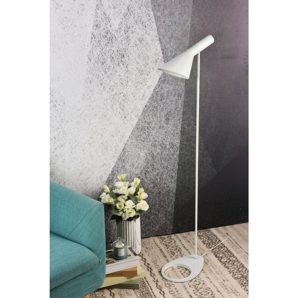 Living District Juniper 1-Light Table Lamp White