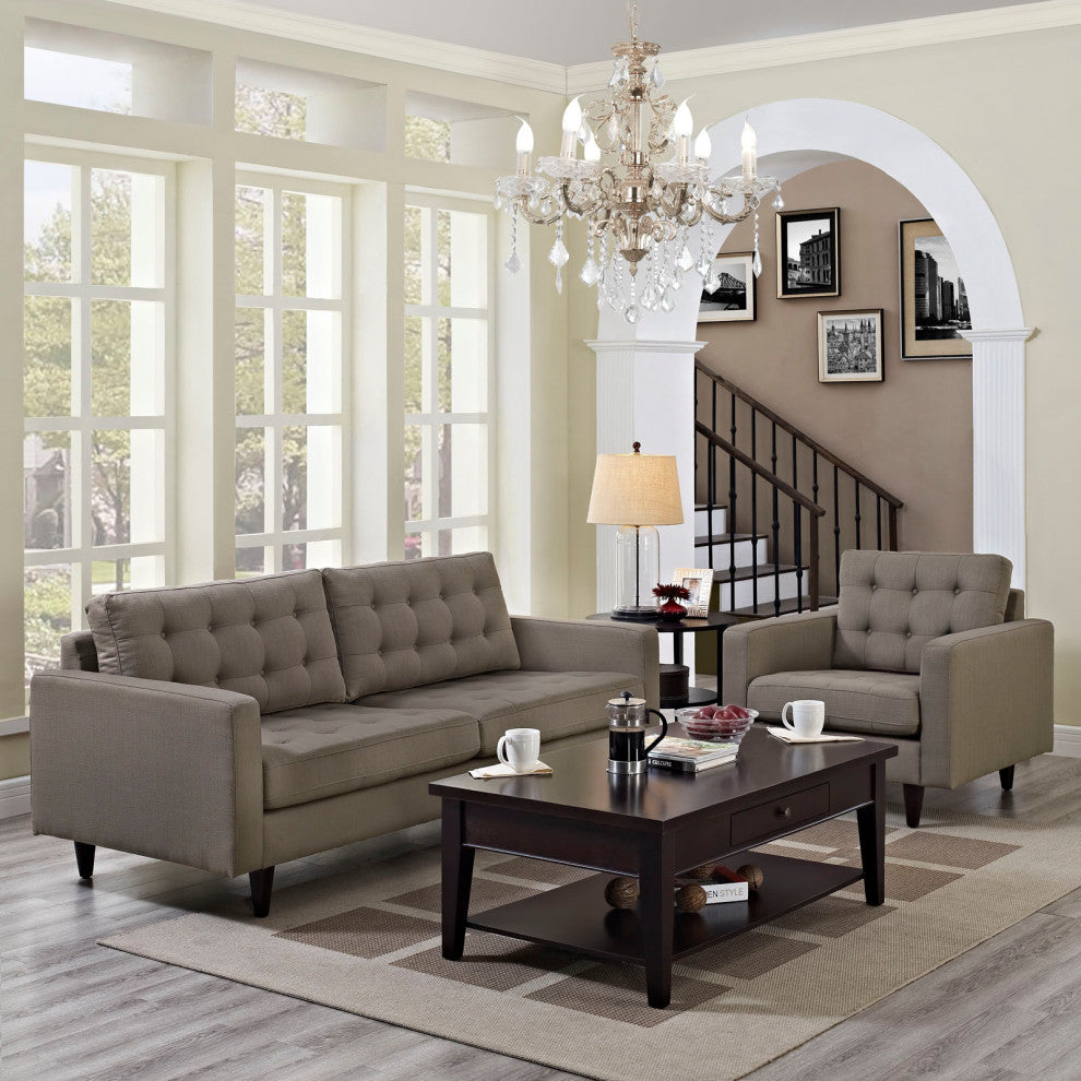 Granite Empress Armchair and Sofa Set of 2
