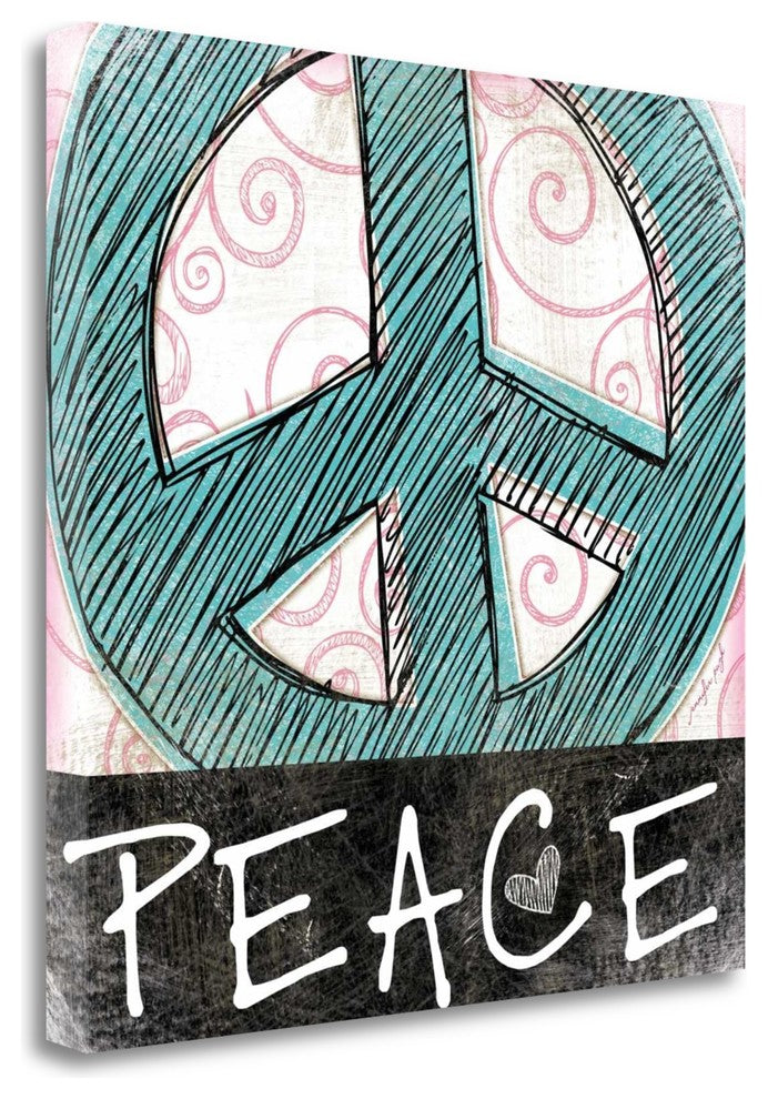 "Peace" By Jennifer Pugh, Giclee Print on Gallery Wrap Canvas, Ready to Hang