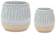 Porcealin Vase, 2-Piece Set