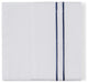 350 TC Embroidery Stripe Sheet Set, King Navy