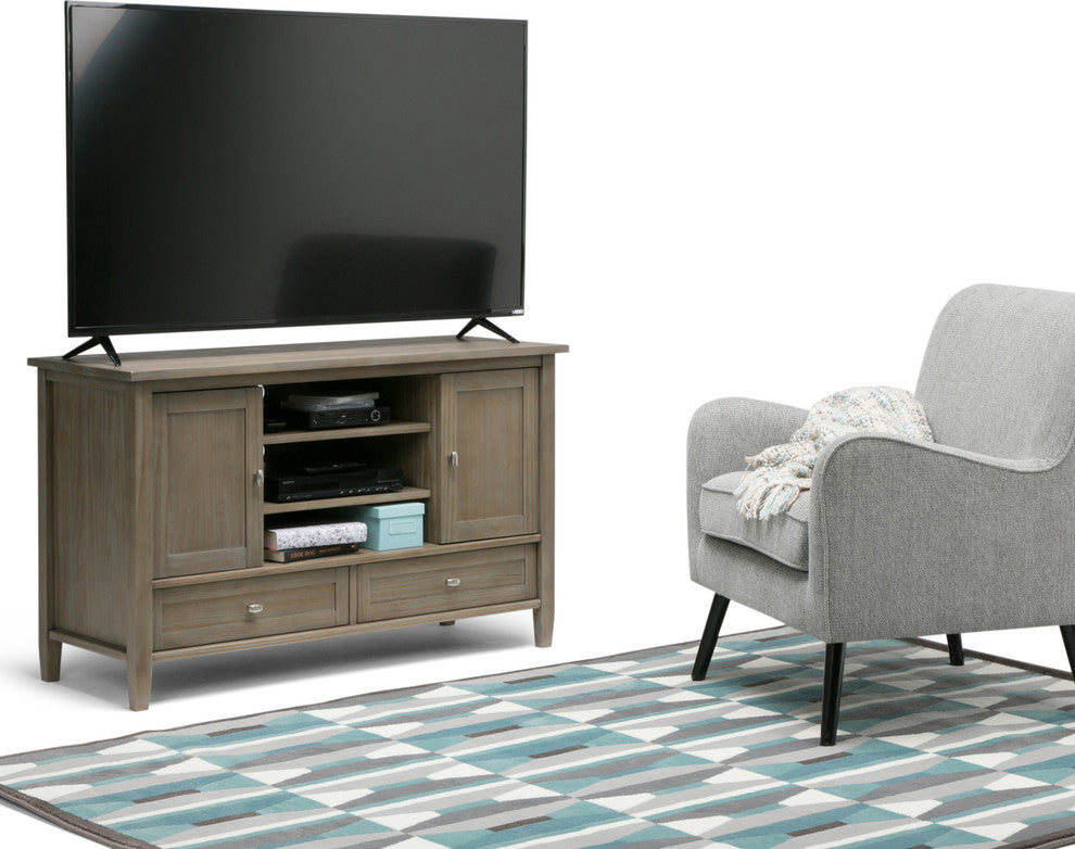 Warm Shaker TV Media Stand