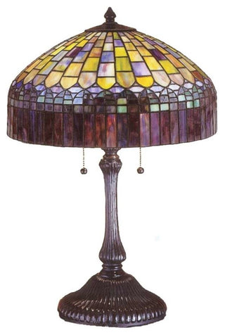 Meyda lighting 26322 24"H Tiffany Candice Table Lamp