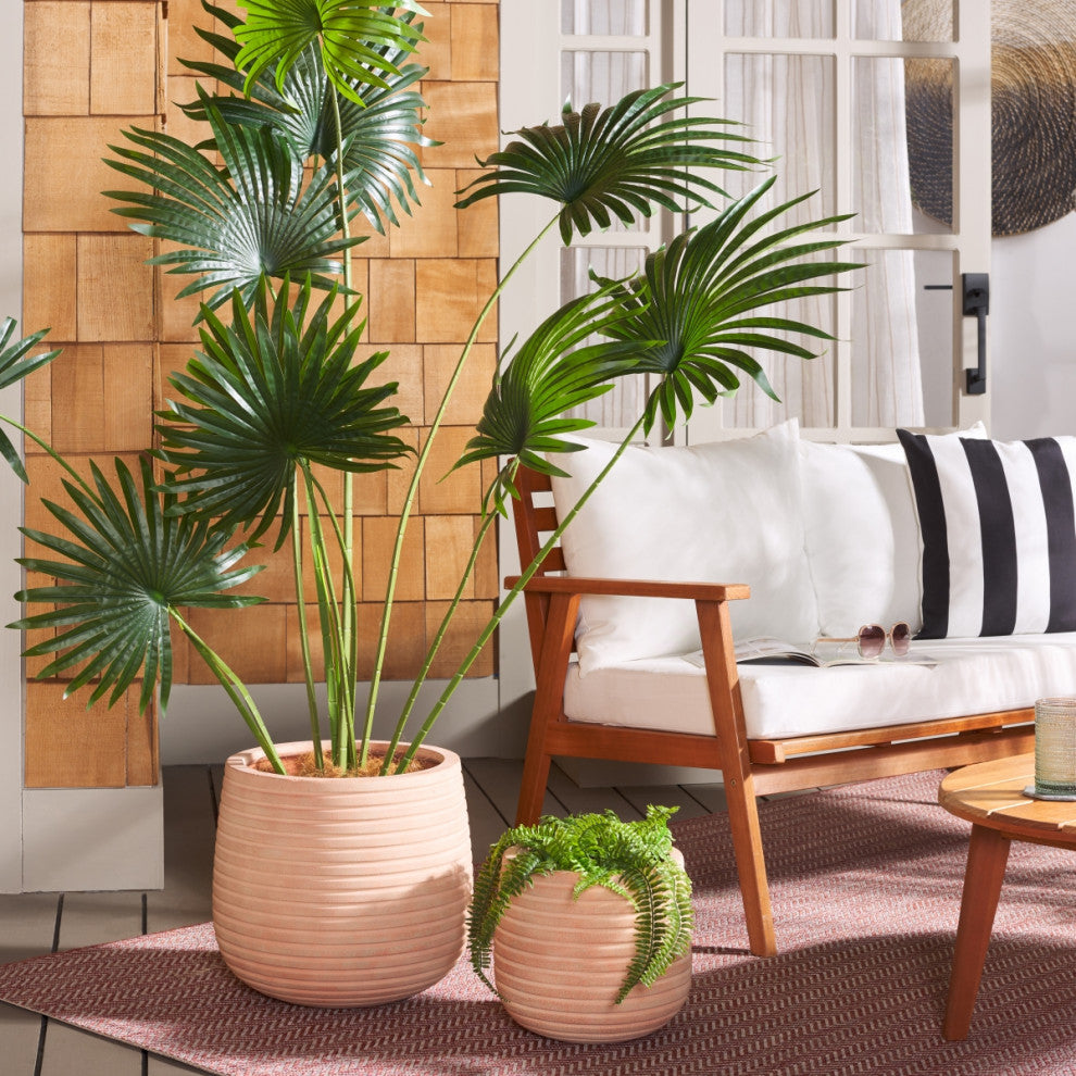 Safavieh Indoor-Outdoor Jasper Planter Pot, Terracotta