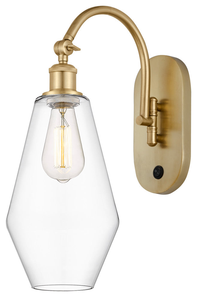 Innovations 518-1W-SG-G652-7-LED 1-Light Sconce, Satin Gold