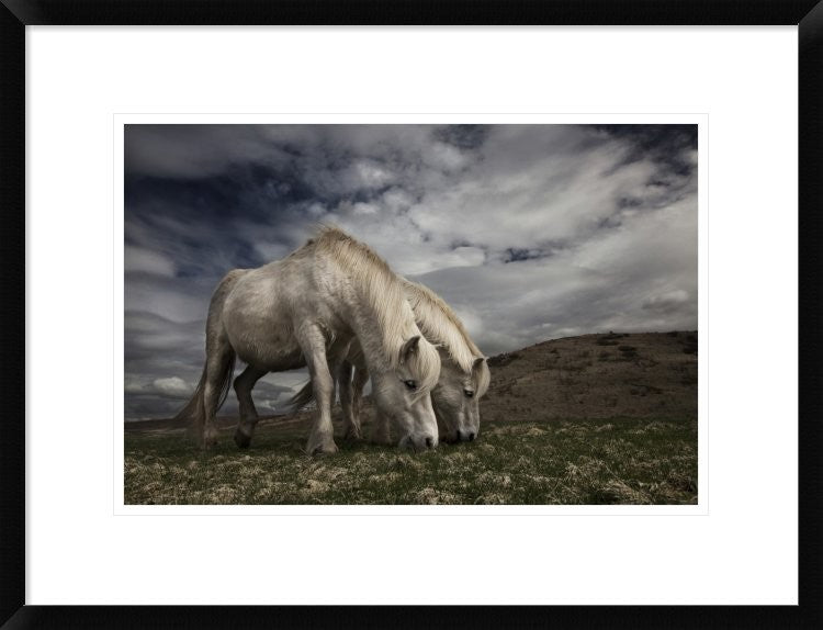 "Two Years Later" Framed Digital Print by Bragi Ingibergsson, 26"x20"