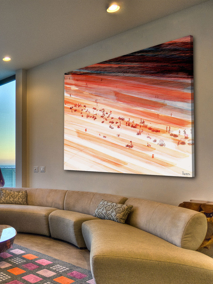 "Zona Sul" Fine Art Canvas Print, 36"x24"