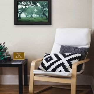 Enchanted Forest II 3 Black Framed Print Wall Art