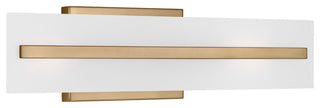 Dex Small Two Light Wall / Bath, Satin Brass