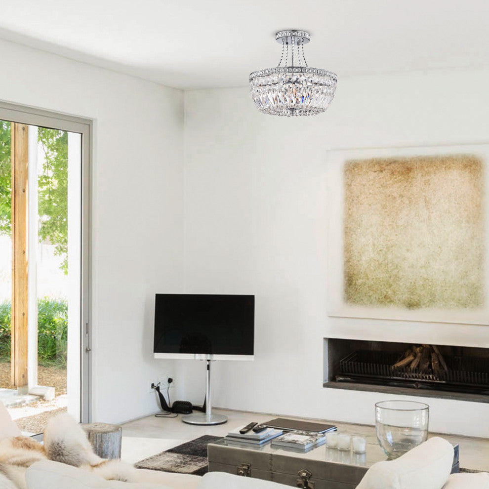 Aliante 3-Light Semi-Flush Mount