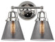 Innovations 623-2W-PC-G63 2-Light Bath Vanity Light, Polished Chrome