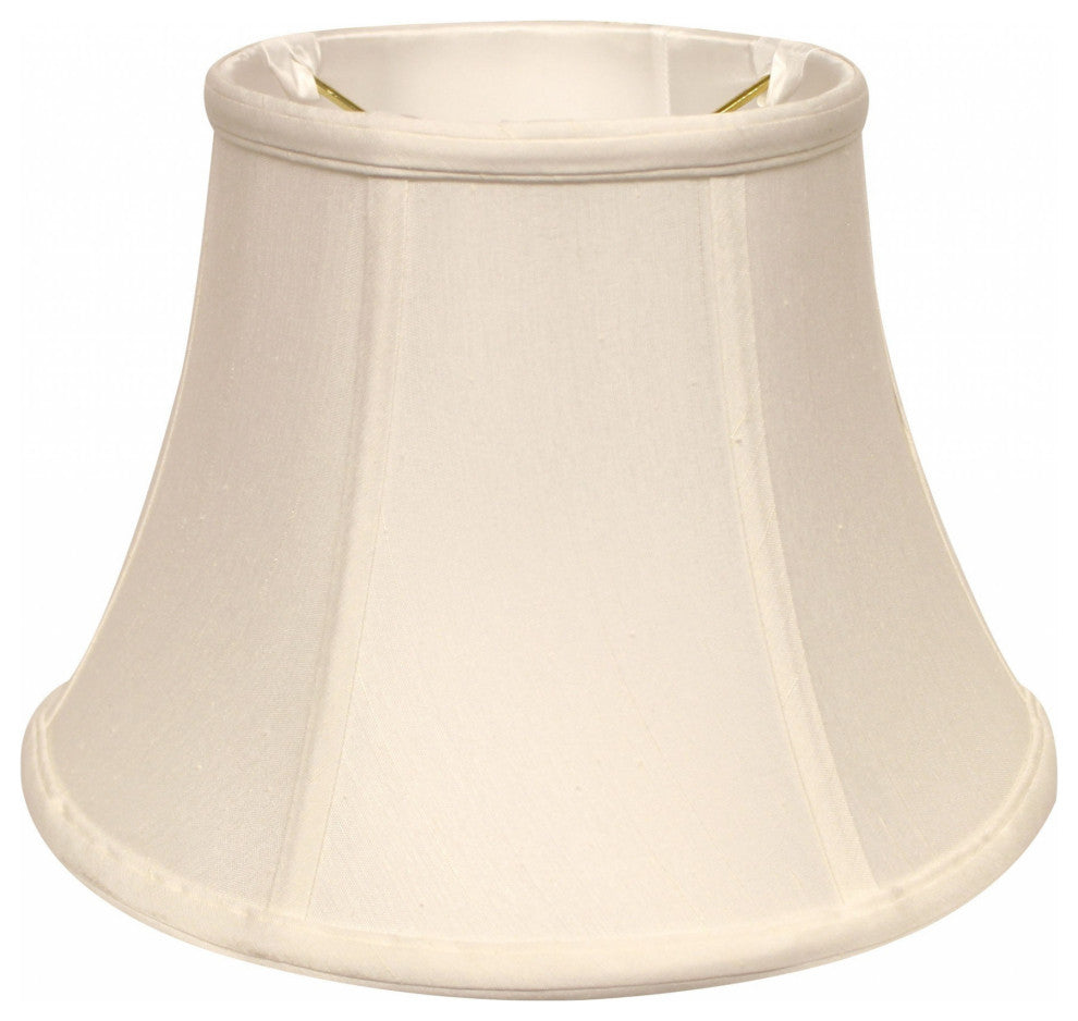 15" White Drum Monay Shantung Lampshade