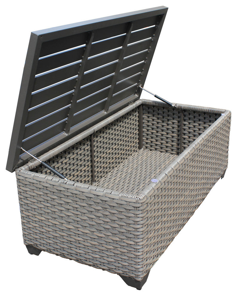 Florence 8 Piece Outdoor Wicker Patio Furniture Set 08d
