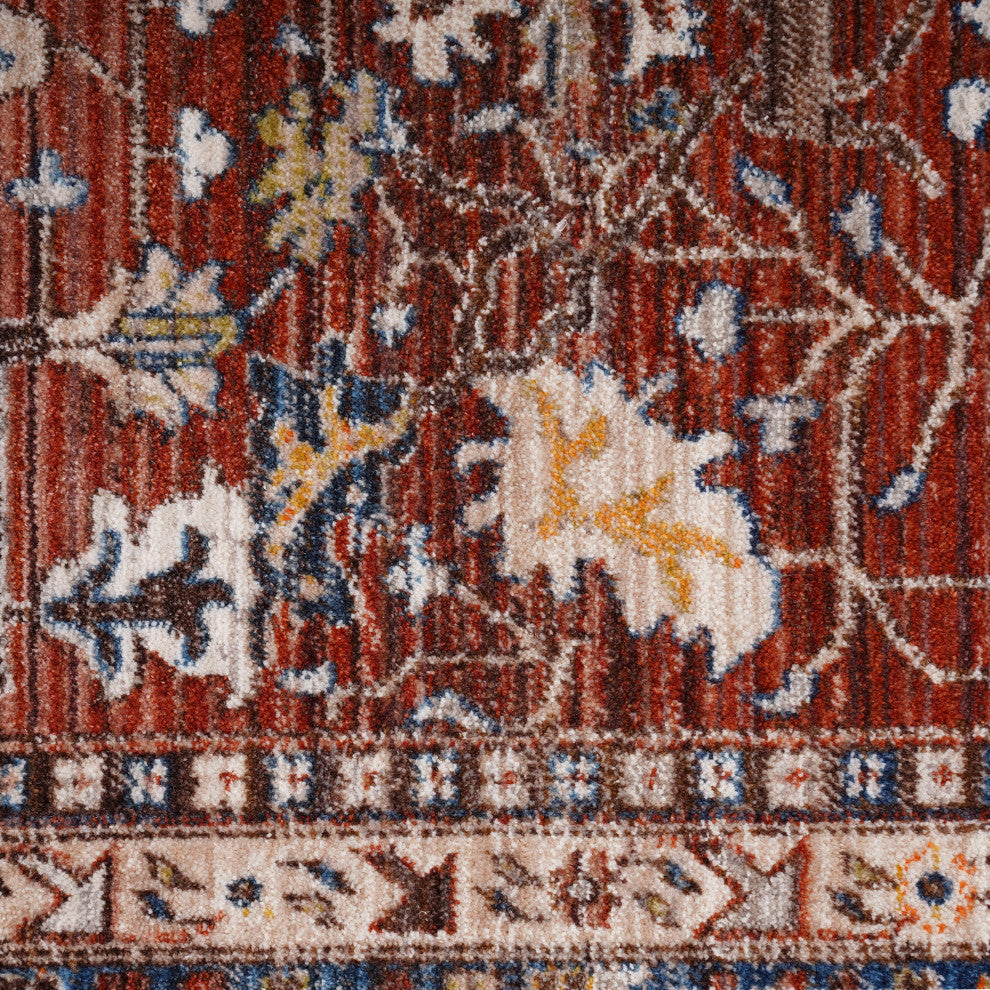 Arcadia Northam Runner, Red, 2'7" x 10', Oriental