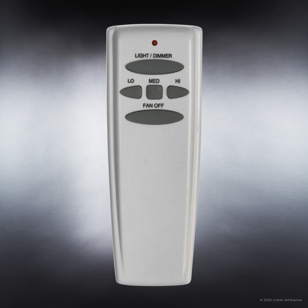 Luxury Vintage Ceiling Fan, Olde Iron, UHP9100, Southport Collection