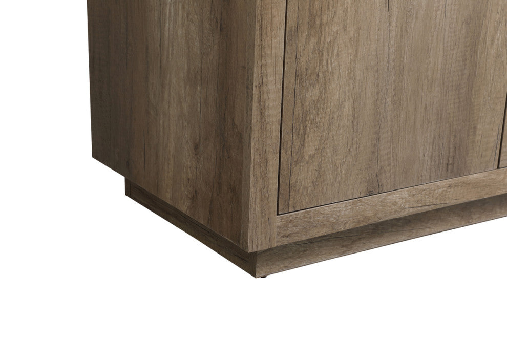 Bethany Single Bathroom Vanity, Natural Oak, 30"