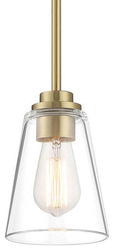 Designers Fountain 95730 Westin 5"W Mini Pendant - Brushed Gold