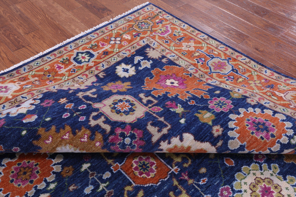8' 1" X 10' 2" Turkish Oushak Handmade Rug - Q15952
