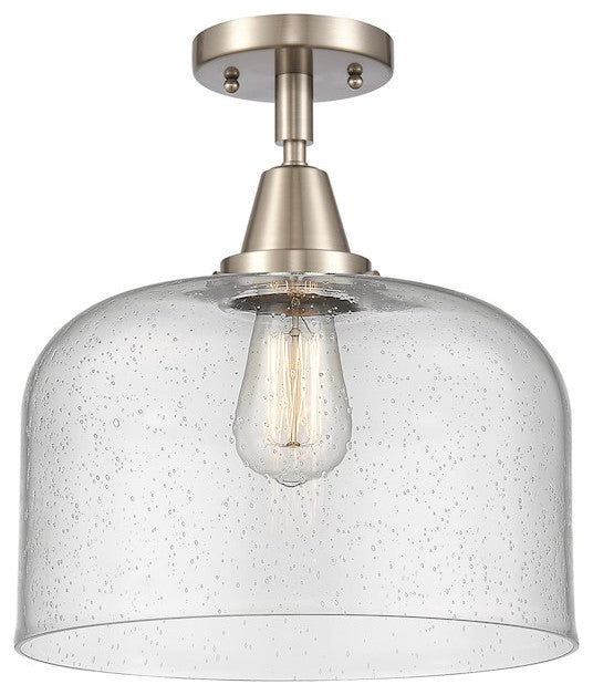 INNOVATIONS LIGHTING 447-1C-SN-G74-L X-Large Bell Flush Mount