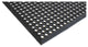 Calloway Mills True Step Open Circle Rubber Doormat, 24"x36"
