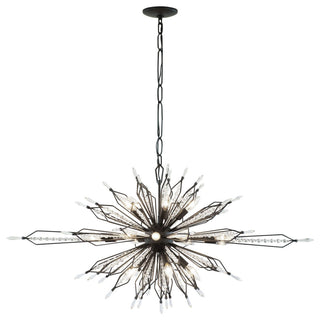 Varaluz-311N16CB-16 Light Linear Pendant Carbon