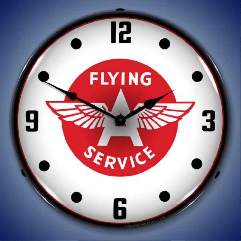 1612690 Flying A Service Clock