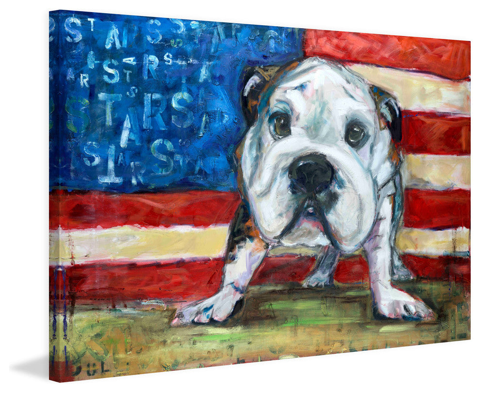 "No Bull" Painting Print on Canvas by Tori Campisi