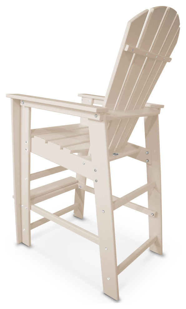 Polywood South Beach Bar Chair, Sand